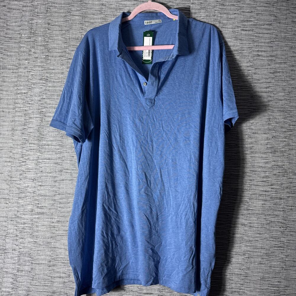 Tasc Performance Everywhere Polo, Blue, 3XL XXXL